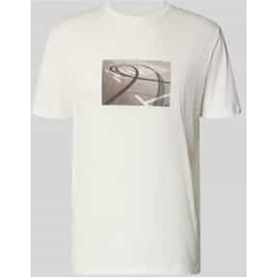 relaxed fit T-shirt van puur katoen model 'DOSTINO'