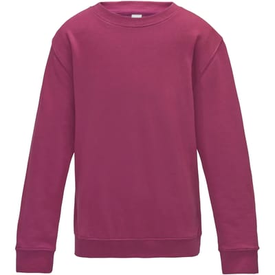 Just Hoods - AWDis Sweat Kinder - Hot Pink maat 9/11 (L)