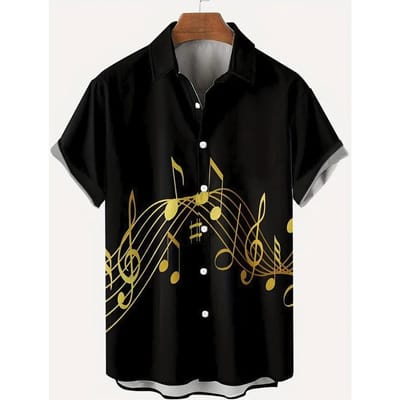 Palmbomenpatroon 3D Print Shirt Mode Design Heren Dames Korte Mouw Shirts Knopen Shirts Tops 3XL