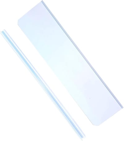 Toilet Spatbescherming - Urinedeflector - Morsen Voorkomen - Hydrofobe Eigenschappen - 254 cm