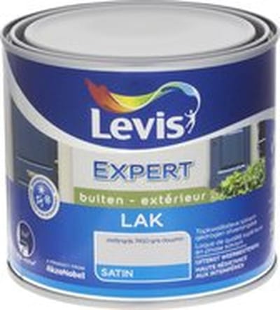 Levis - Expert Hout Lak Buiten Satin - Dolfijngrijs - 0,5 L