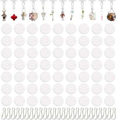 Dailygoods- Plafondhaken 100 stuks - Zelfklevend - Vlaggenmastclips - Waterdicht - Herbruikbaar - Hoogwaardig PVC - Wandhaken