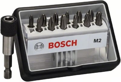 Bosch - 12+1-delige Robust Line bitset M Extra Hard 25 mm, 12+1-delig