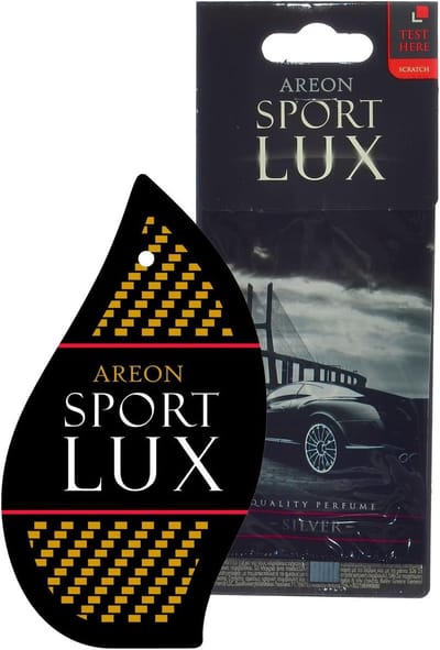 Luchtverfrisser Sport Lux Silver voor Auto en Thuis - Frisheid voor Elke Ruimte