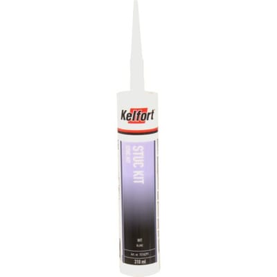 Kelfort acrylkit stucoseal Wit 310ml