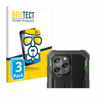 Screenprotector 3 Stuks voor Blackview BV5300 Plus (ALLEEN Camera Lens) Beschermglas transparant