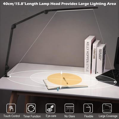 Desk Lamp - Space Saving - Desk Lamp -Bureaulamp