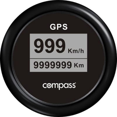GPS Tachometer digitaal