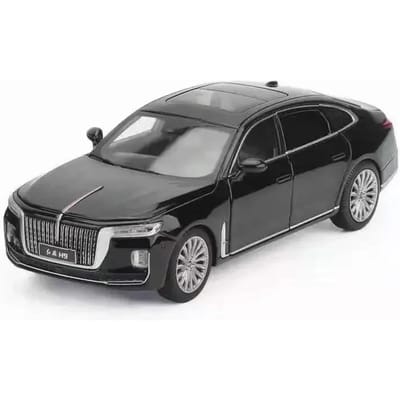 1:24 Hongqi H9 Véhicules Jouets en Métal Simulé Modèle Alliage Tirette Jouets pour Enfants Licence Authentique Collection Cadeau Voiture Enfants