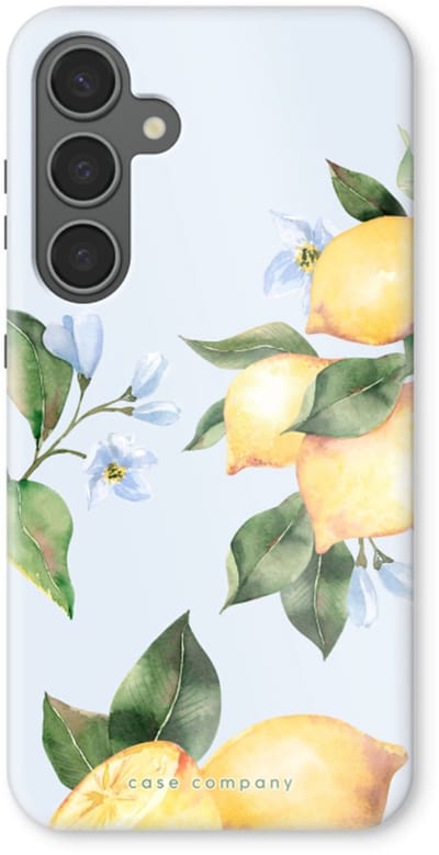 Case Company® - Hoesje geschikt voor Samsung Galaxy S24 Plus hoesje - Orchard Sun - Tough Case - Maximale Bescherming alle Kanten en Schermrand