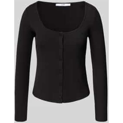 Pyjamabovendeel met structuurmotief, model 'Lia'