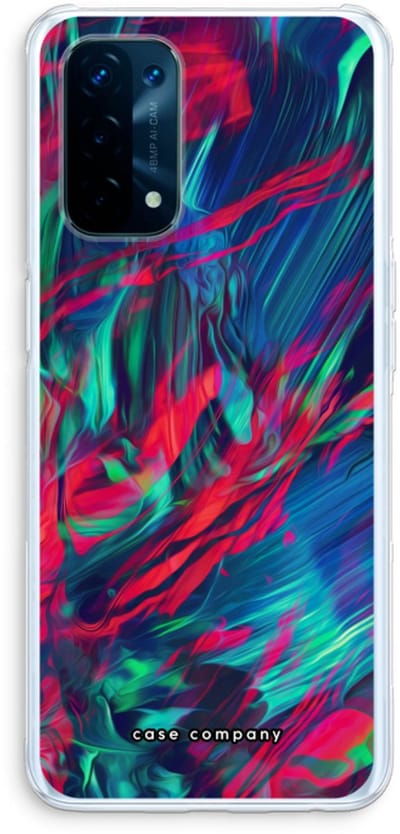 Case Company® - Hoesje geschikt voor Oppo A74 5G hoesje - Pilgrims Of The Sea - Soft Cover Telefoonhoesje - Bescherming aan alle Kanten en Schermrand