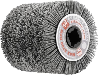 Nylon Borstelrol met Gegolfde Draad voor Slijpmachine en Boormachine - 70mm