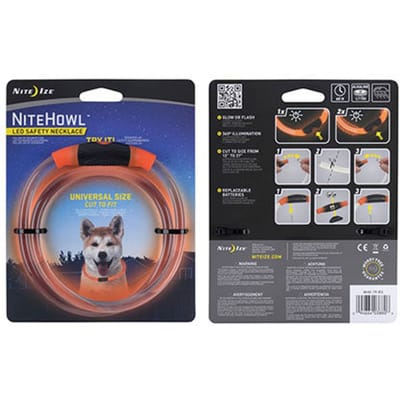 Nite Ize Nitehowl Led-veiligheidshalsband Transparant