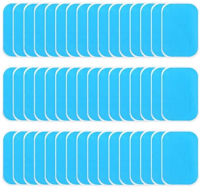 Unyqoos® Set van 60 herbruikbare gelpads voor spierstimulator en buiktrainers