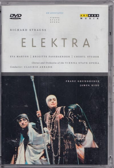 DVD Elektra - Richard Strauss - Eva Marton (Elektra), Chorus and Orchestra of the Vienna State Opera o.l.v. Claudio Abbado