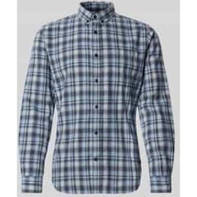 Slim fit vrijetijdsoverhemd met button-downkraag, model 'trostol'
