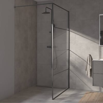 Saqu Devine Stabilisatie Set tbv zijwand Mat Zwart