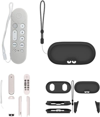 Beschermhoezen Set - Streamer Covers - Apparaten Beschermen - Schokabsorberend Siliconen - Combo Set - Wit