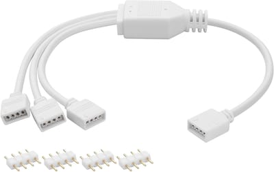 12V 4 Pin RGB en 5V 3 Pin ARGB Splitter Kabel & Verlengkabel voor LED Verlichting (1-op-3)