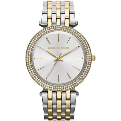 Michael Kors Darci MK3215 Dames Twee-Tone RVS Horloge 39 mm