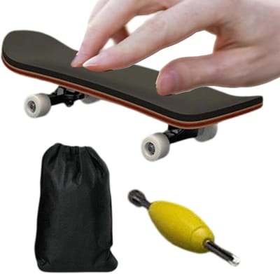 Skateboard Toys - draagbaar houten spel | toetsenborden met volledig gesloten kogellagers | professioneel mini-skateboard voor studenten, studenten, sportdecoratie, tafeldecoratie