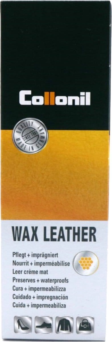 Wax leather | Beschermd en verzorgd leer | Merk: Collonil | Inhoud: 75ml