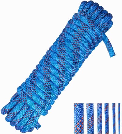 Polypropyleen Touw - Ankertouw Docklijn - Boot Stuuren - UV Bestendig Slijtvast - 10 mm 20 Meter - Blauw