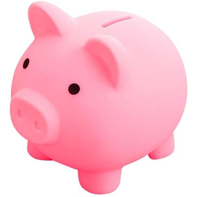 Spaarpotten met Lichtjes Ruimtevaarder Spaarpot Onbreekbaar Kinderen Kinderen Geld Munt Sparen Pot Astronaut Opbergdoos Verjaardagscadeaus pink