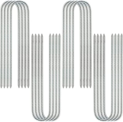16x Extra Sterke Grondharingen 30 cm - U-Vormige Stalen Ankers voor Tent, Schuur en Afdak