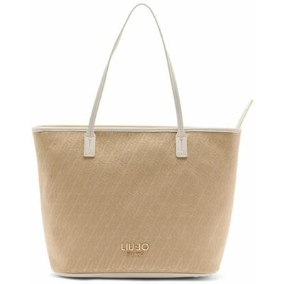 LIU JO handtas schoudertas Evrim Tote Naturale Taupe