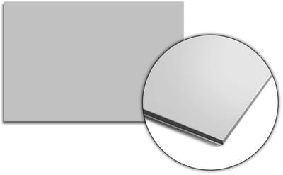 KitchenArt - Warm Grey Elegance Spatscherm - 60x40 cm - Spatscherm Achterwand Keuken - Spatwand Keuken