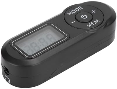 Allecto - Mini draagbare radio - FM-radio muziekspeler - Ideaal voor reizen - Zwart - Compact en lichtgewicht - Geschikt voor thuis en onderweg