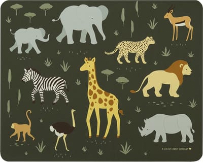 A Little Lovely Company - Placemat voor kinderen - Savanne
