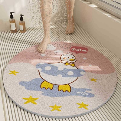 Nieuwe Badkamer Antislip Mat Douchekamer Bad Vloer Anti-val Mat Toilet Toilet Badkuip Waterdichte Mat 50 * 50CM
