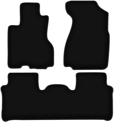 BASIC zwarte veloursmatten voor: Honda CR-V II SUV (2001-2006)
