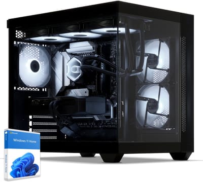 Sedatech Waterkoeling Expert Gaming PC Aquarium • AMD Ryzen 5 9600X 6x 3.9GHz • Geforce RTX5060Ti • 32Gb DDR5 • 1Tb SSD M.2 • WiFi • Bluetooth, USB C • Windows 11 • Desktop computer