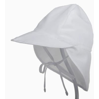 Chapeaux de Soleil à Bord Large pour Bébés et Tout-Petits 0-5 ans Chapeaux de Plage pour Bébés Filles Casquette d'Été pour Enfants Chapeau de Pêcheur S(3-18Months) blanc
