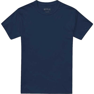 K-Pop Demon Hunters Unisex Volwassenen Huntr/X Groepsfoto Achterdruk T-Shirt (Marineblauw)