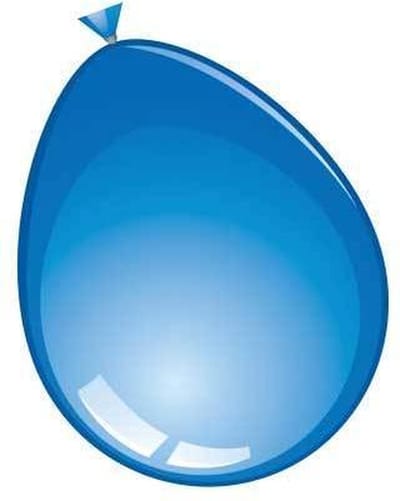 Ballonnen donkerblauw (Ã˜30cm, 10st)
