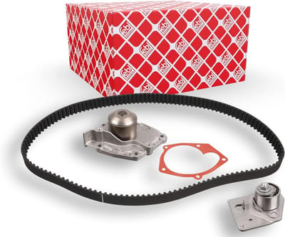 Tandriemset met waterpomp voor auto - 1 stuk