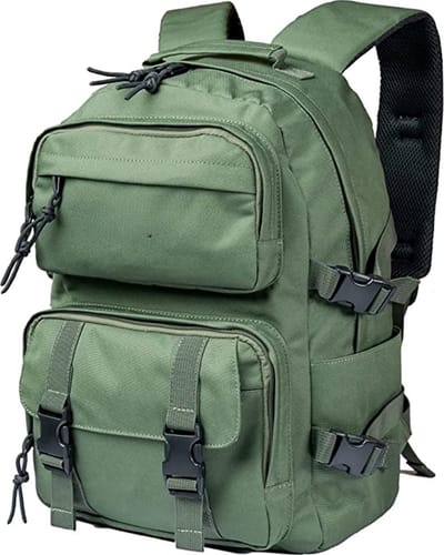 Schoolrugzak dames, lichtgewicht schoolrugzak waterbestendig causale reizen schooltassen 15 inch laptop zakelijke werktas voor mannen jongens meisjes dagrugzak (groen)