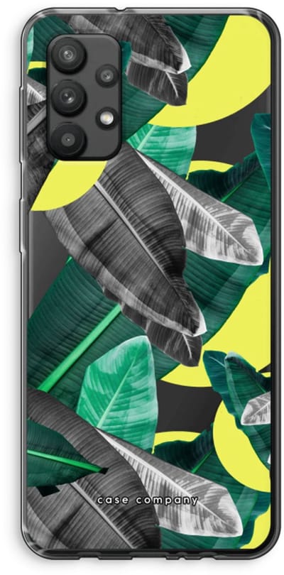 Hoesje geschikt voor Samsung Galaxy A32 4G hoesje - Fantasie jungle - Soft Cover Telefoonhoesje - Bescherming aan alle Kanten en Schermrand