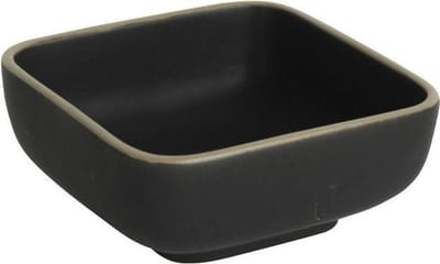 Schaaltje Vierkant 9x9x4cm Zwart