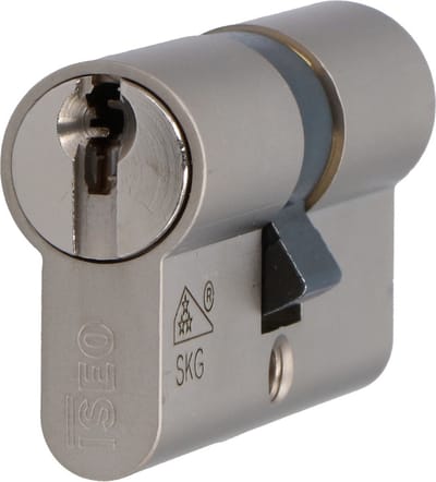 ISEO veiligheidscilinder F9 30/30 SKG3, dubbele profielcilinder (set van 4 stuks gelijksluitend)