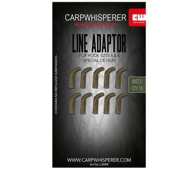 Carp Whisperer - Line Adaptor - 10 stuks - Weed