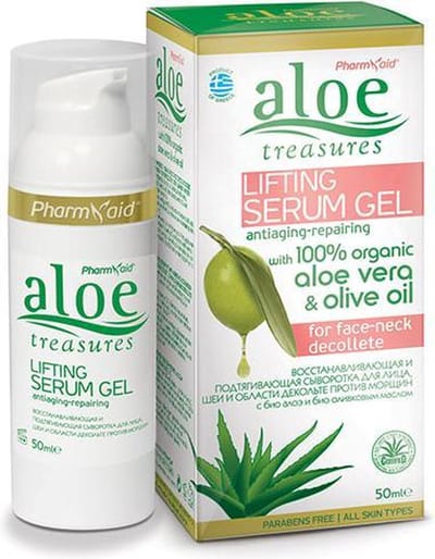 "Pharmaid Aloe Treasures Lifting Serum Gel 50ml | Antiaging en Herstellend Gezichtsserum voor een Stralende Huid"