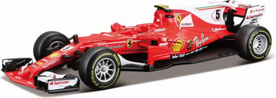 Auto F1 Bburago Sebastian Vettel SF70H schaal 1:43