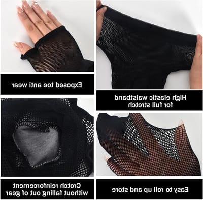 Professionele Visnet Panty's voor Dans, Perfect voor Optredens en Feestjes, Comfortabele Draagervaring