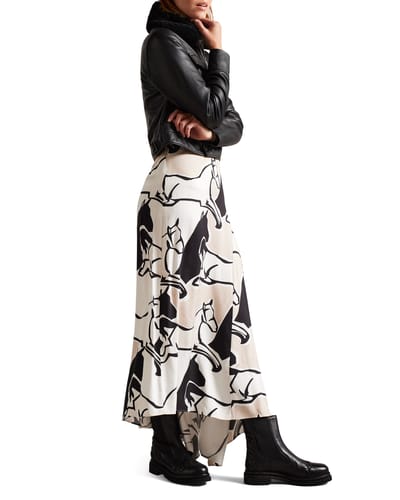 Ted Baker Lukki Chelsea Boot Met Zweepsteek Detail, Naturel